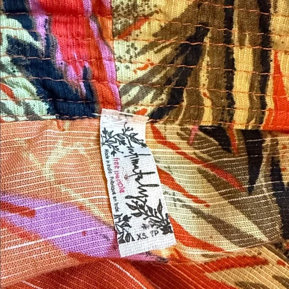 Free People - Read My Palm Kimono in Terracotta - size XS - Picture 7 of 9